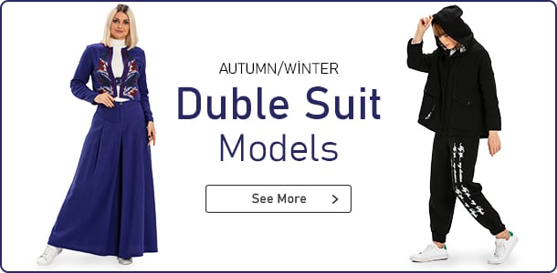 Pamuk Kadın Sonbahar / Kış İkili Takım Modelleri